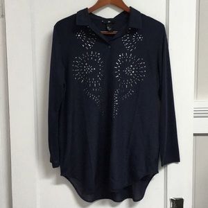 H&M studded top